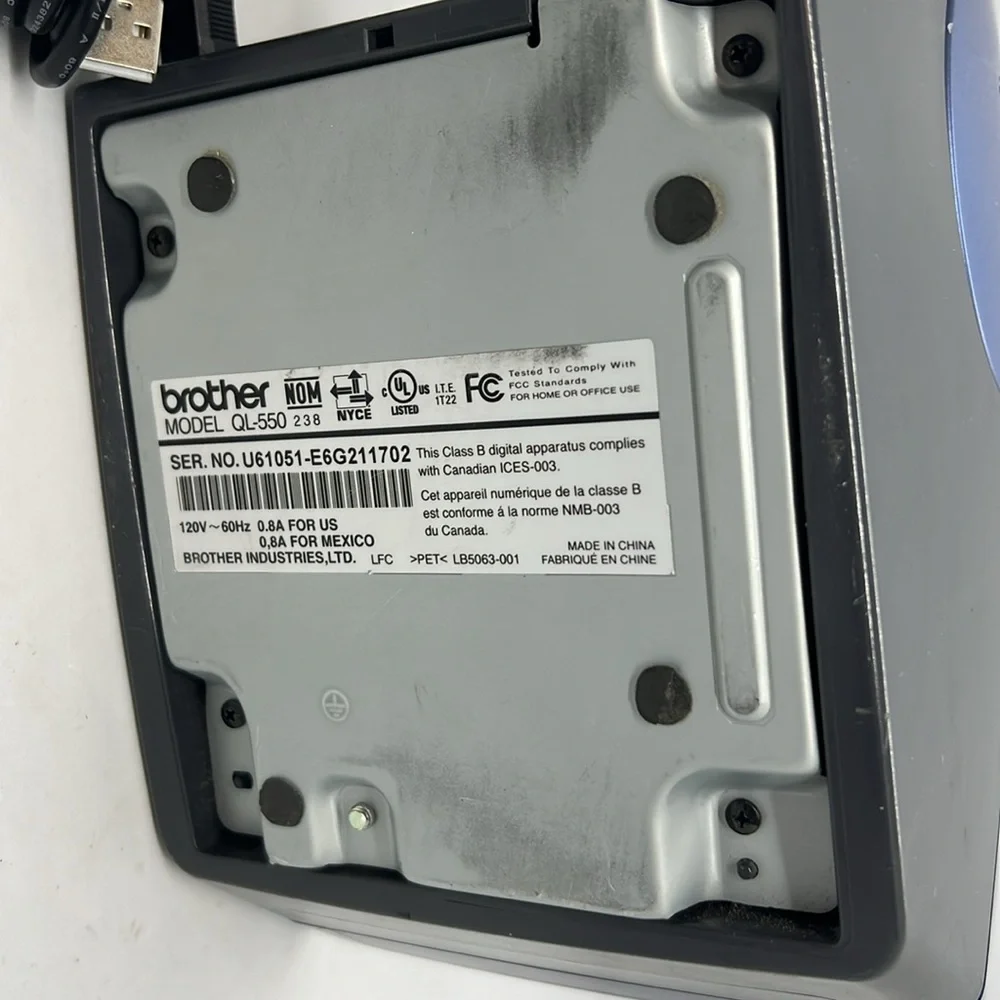 Brother P-Touch QL-550 Thermal Label Printer